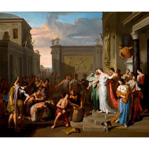 The Head of Cyrus being Presented to Queen Tomyris